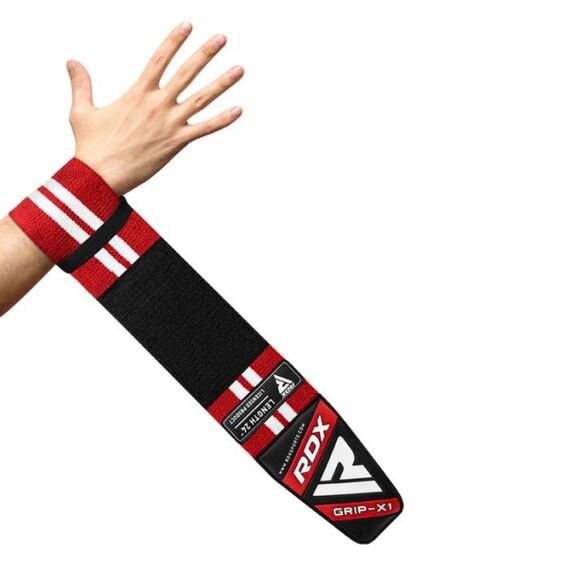 Gym Wrist Wrap W4, Size: S, Colour: Rot, 4 image