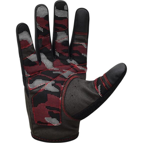 Touchscreen-freundliche Vollfinger-Fitness-Handschuhe, Bekleidungsgrösse: L, Farbe: Rot, 6 image