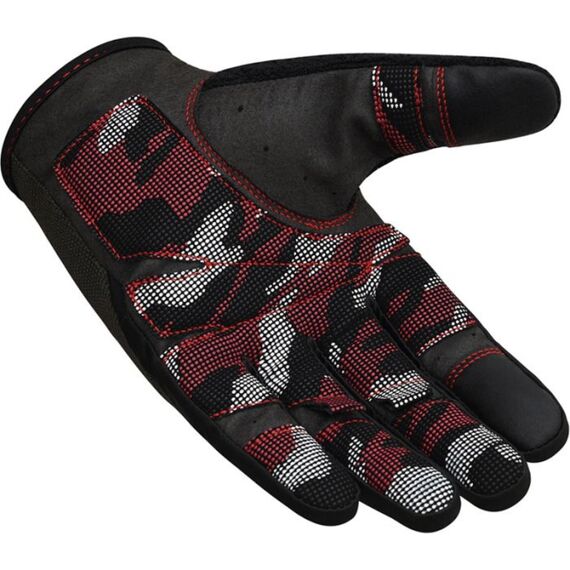 Touchscreen-freundliche Vollfinger-Fitness-Handschuhe, Bekleidungsgrösse: L, Farbe: Rot, 4 image