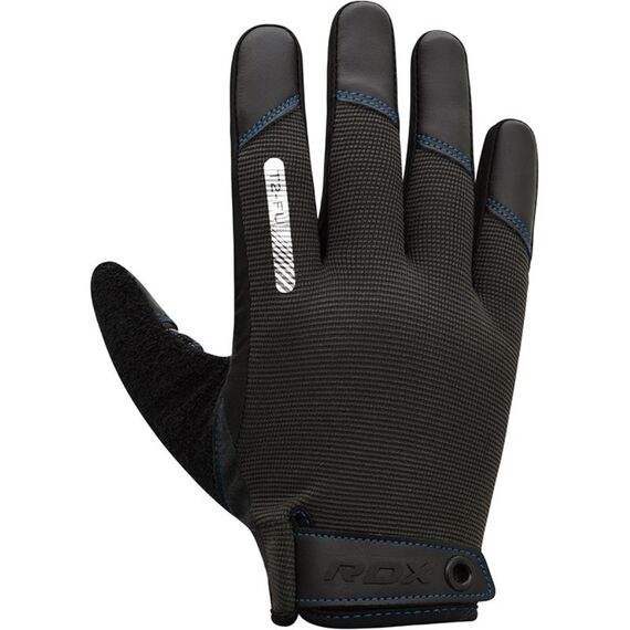 Gants de Fitness à doigt complet pour écran tactile, Taille: L, Couleur: Bleu, 12 image