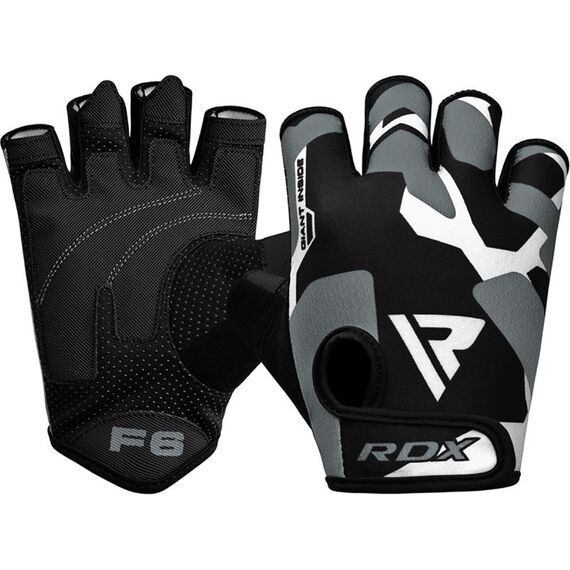 Gym Gloves Sumblimation F6 Gray-XL, Size: XL, Colour: Grey, 6 image