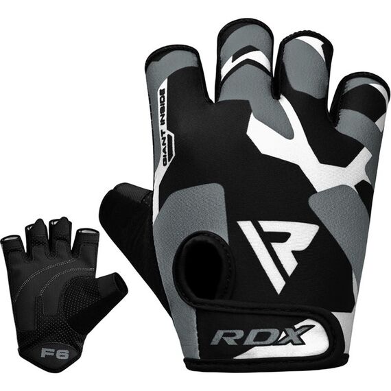 Gym Gloves Sumblimation F6 Gray-XL, Size: XL, Colour: Grey, 7 image