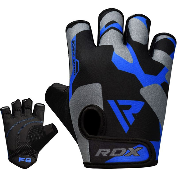 Gants de Musculation, Taille: S, Couleur: Bleu, 7 image