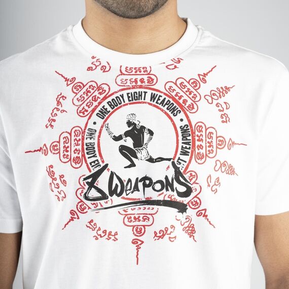 8 Weapons T-Shirt - Eight Ways, Bekleidungsgrösse: M, Farbe: Weiss, 5 image