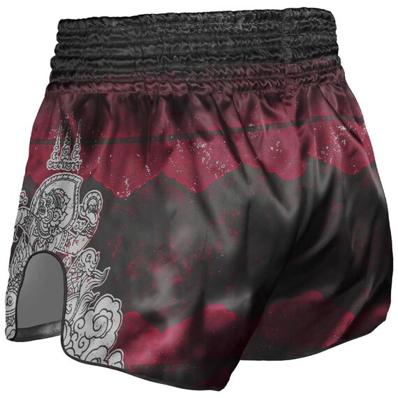 Muay Thai Shorts  - Hanuman, Bekleidungsgrösse: 2XL, Farbe: Rot, 2 image