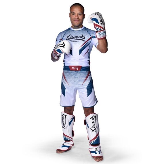 Shorts de combat - Shift, Taille: S, Couleur: Blanc, 4 image