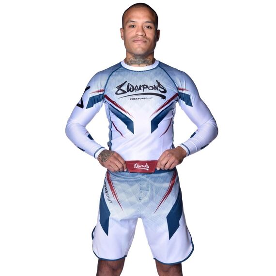 Shorts de combat - Shift, Taille: S, Couleur: Blanc, 5 image