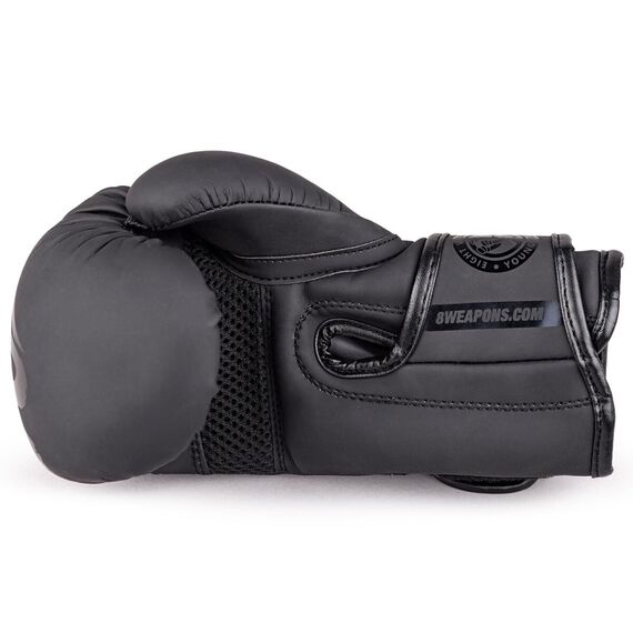 8 WEAPONS Boxing Gloves, Kids, Unlimited 2.0, black-black, 2 Oz, Colour: Schwarz, OZ: 2oz, 4 image
