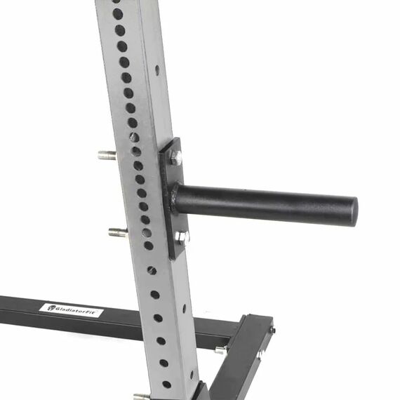 GladiatorFit pro steel squat rack station | Grey 200 CM, 2 image