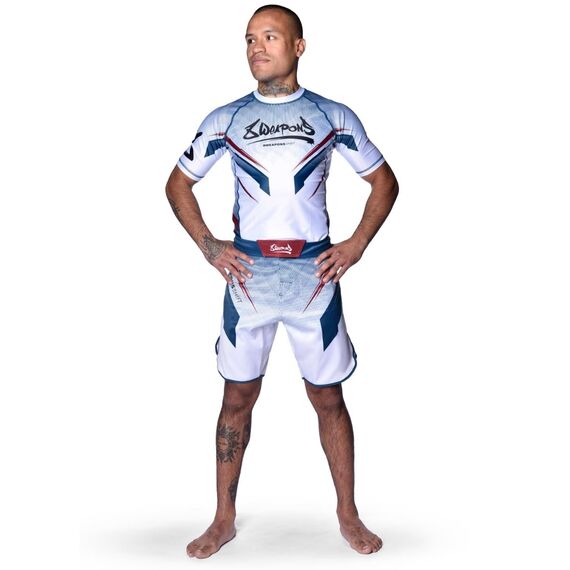 T-shirt de compression à manches courtes Shift, Taille: 2XL, Couleur: Blanc, 9 image