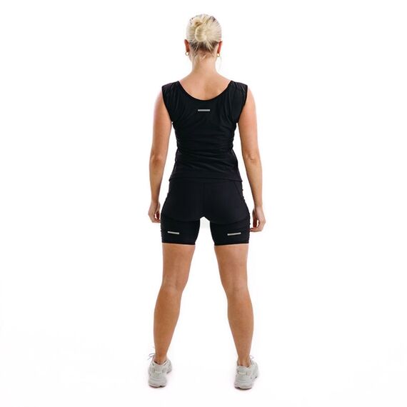 Schwitzshorts für Damen, Bekleidungsgrösse: M, Farbe: Schwarz, 3 image