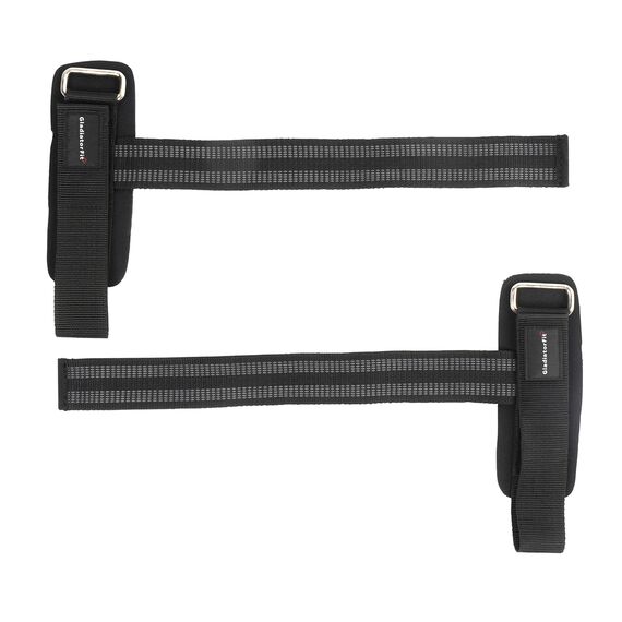 Sangles de levage / tirage "Lifting Straps" musculation (lot de 2), 8 image