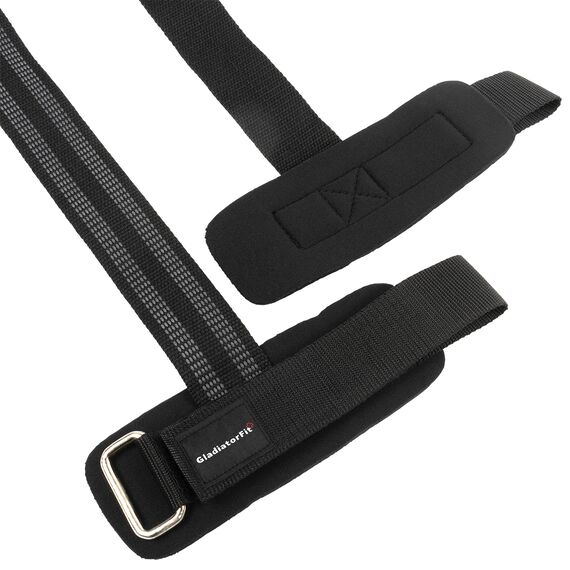 Sangles de levage / tirage "Lifting Straps" musculation (lot de 2), 9 image