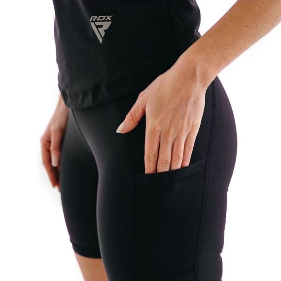 Women's sweat shorts, Size: 2XL, Colour: Schwarz, 4 image