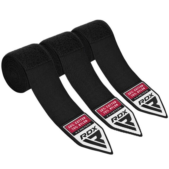 Professionelle Boxbandagen – 3er-Set, Farbe: Schwarz, Länge: 4.5m, 5 image