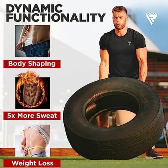 Sweat T-Shirt Men For Weight Loss, Size: L, Colour: Grey, 4 image