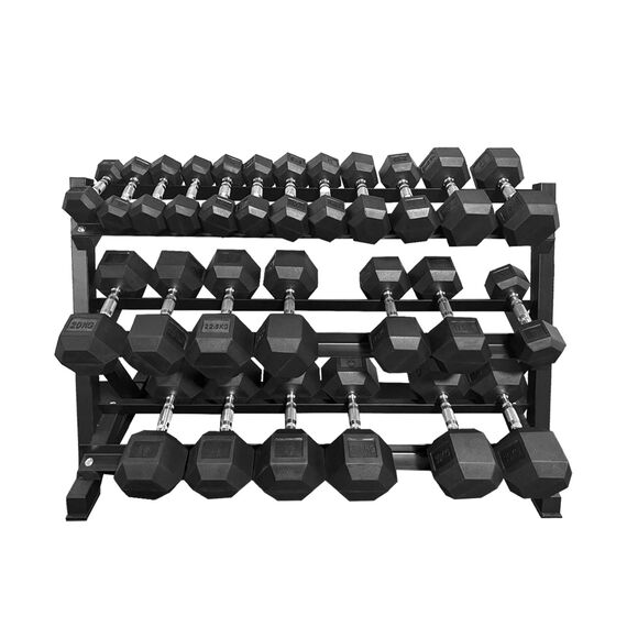 Steel storage rack for 12 pairs of dumbbells, 6 image