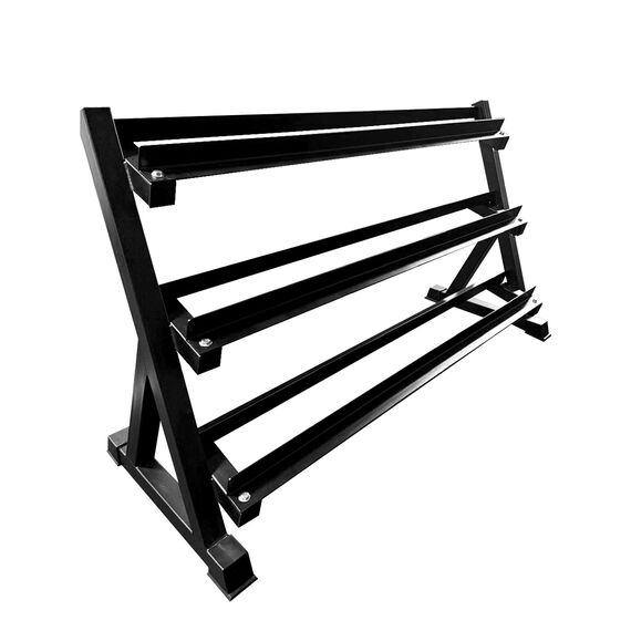 Steel storage rack for 12 pairs of dumbbells, 7 image