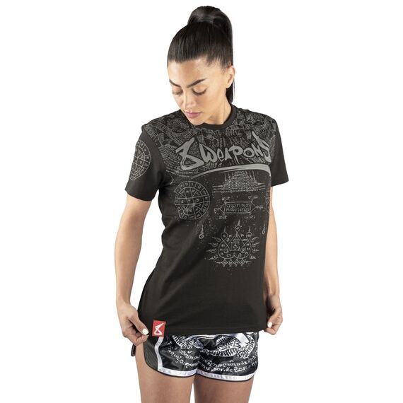 T-Shirt - Yantra, Taille: M, Couleur: Noir, 4 image