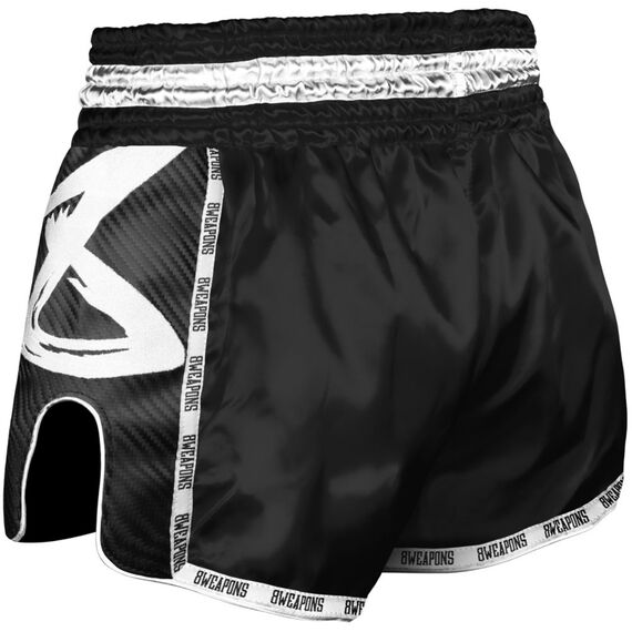 8 Weapons Muay Thai Shorts Carbon -  Night 2.0, Colore: Nero, Size: L, 2 image