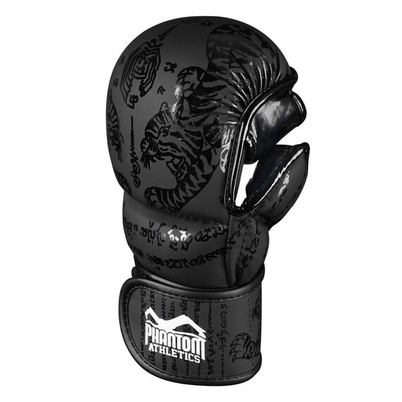 Muay Thai MMA sparring gloves, Size: S/M, Colour: Schwarz, 3 image