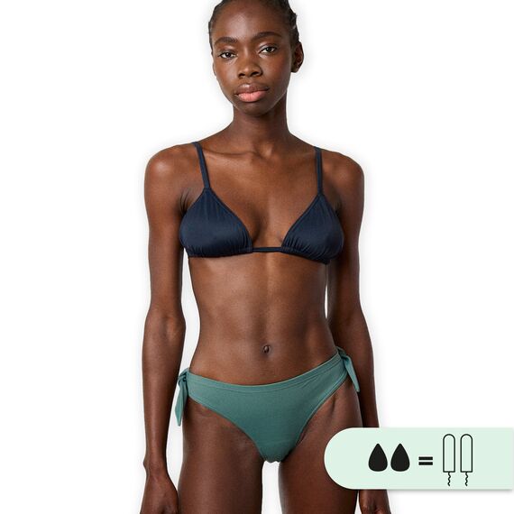 Women's "Ligie" menstrual swimwear bottoms Smoon | Green S, 5 image