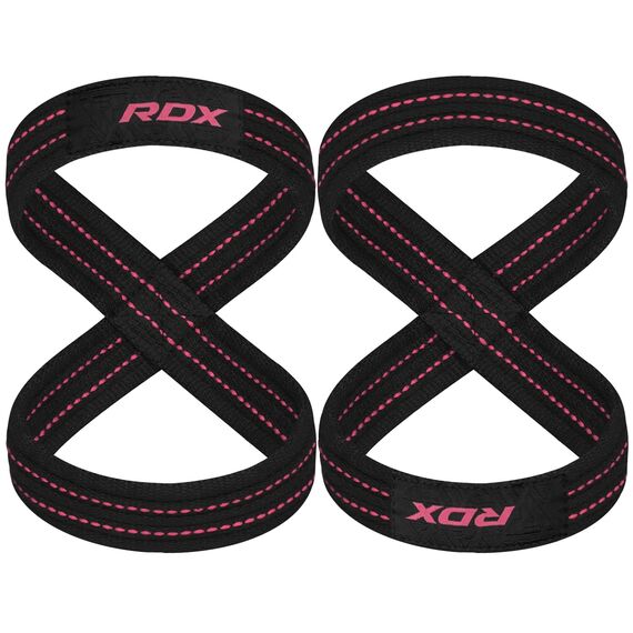 RDX Gym Lifting Cotton Straps, Size: M, Colour: Rosa