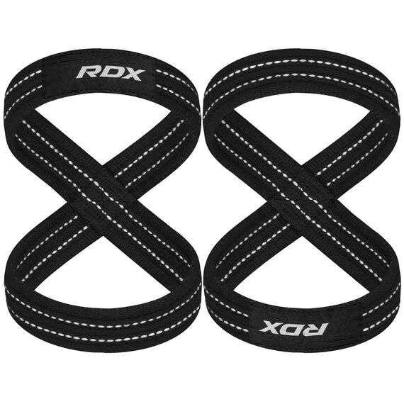 RDX Gym Lifting Cotton Straps, Size: S, Colour: Weiss