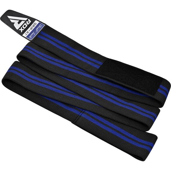 Gewichtheber-Kniebandagen, Bekleidungsgrösse: One Size, Farbe: Blau, 5 image