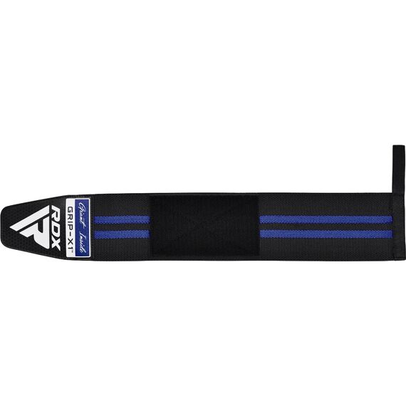 RDX Wrist Support Wraps for Weight Lifting, Size: One Size, Colour: Blue, 4 image