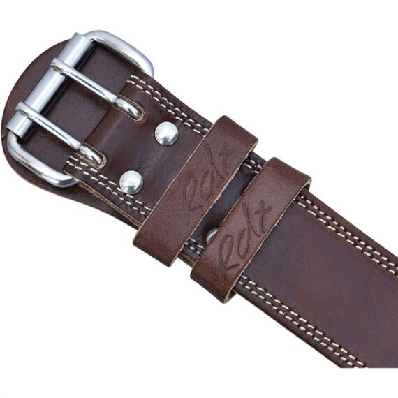 Ceinture de Musculation 4L Pro Cuir, Taille: S, Couleur: Marron, 7 image