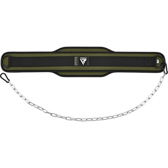 Ceinture pour Dips lestés, Couleur: Vert, 2 image