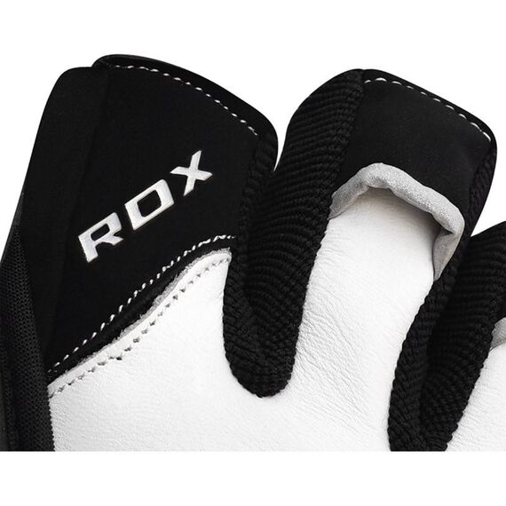 Gym Glove Leather, Colour: Weiss, Size: XL, 8 image