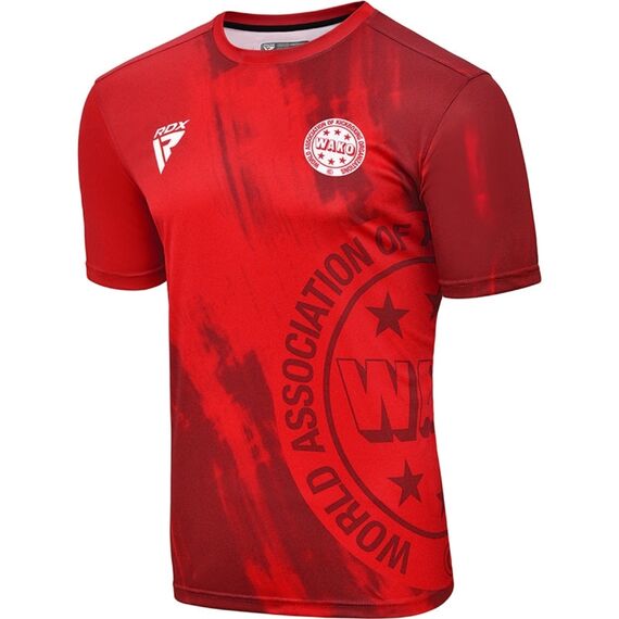 T-shirt WAKO T1, Taille: S, Couleur: Rouge