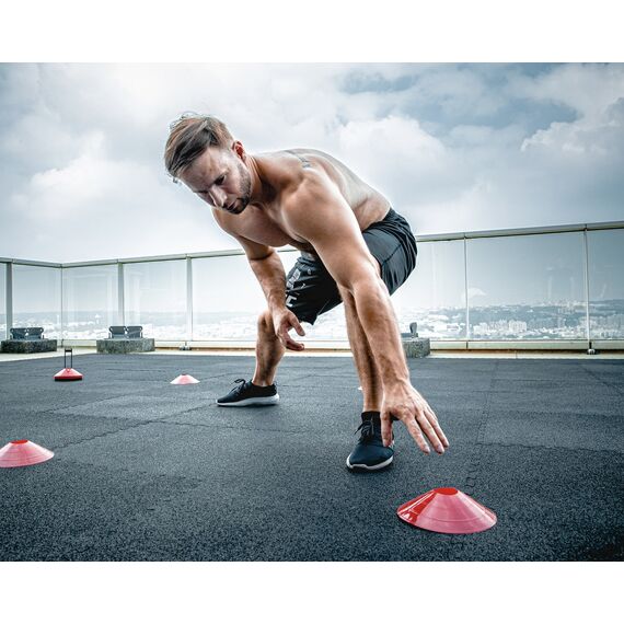 UFC Speed Cone (20 pieces), Colour: Rot, 5 image
