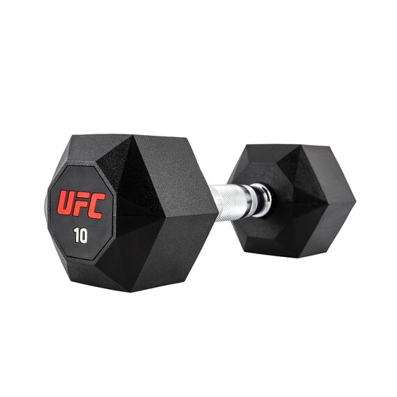 UFC Octagon Dumbbell-10kg, Colour: Schwarz, Additional Weight: 10 kg, 5 image