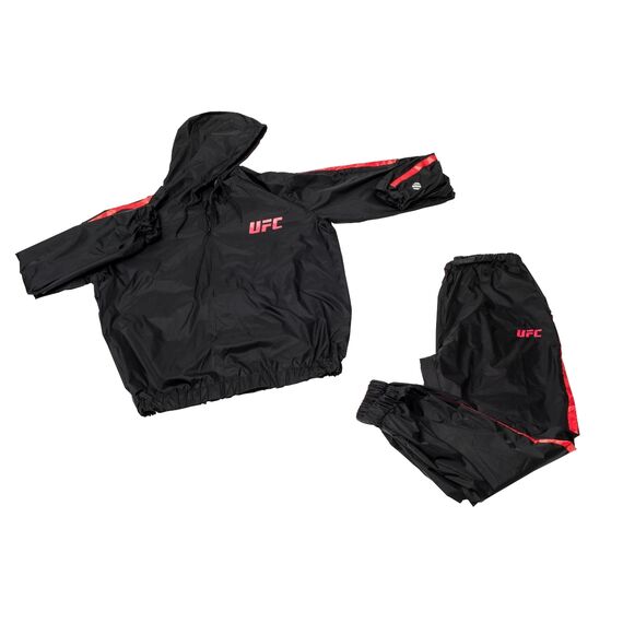 UFC PRO Sauna Suit, Colour: Schwarz, Size: M, 2 image