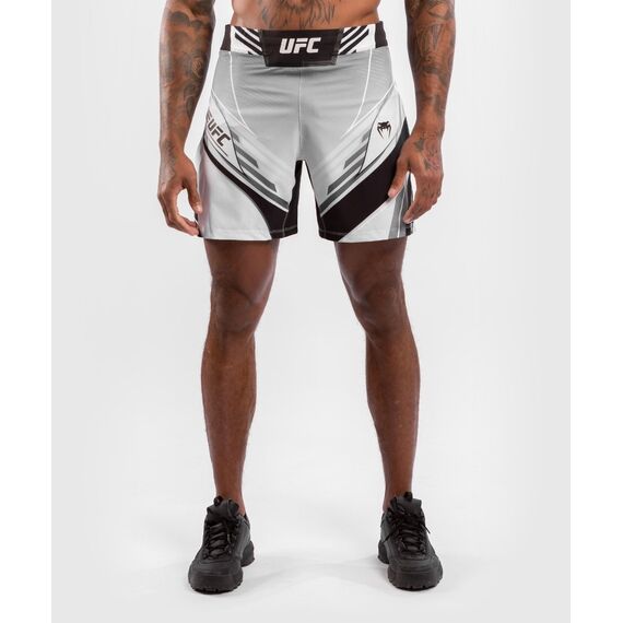 UFC Authentic Fight Night Men's Gladiator Shorts, Colour: Weiss, Size: M