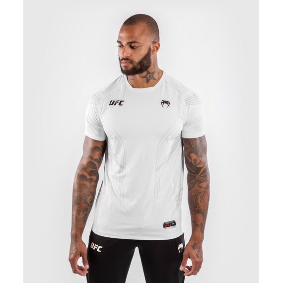 UFC Authentic Fight Night  Maillot - White, Taille: S, Couleur: Blanc, Taille ne pas utiliser: S
