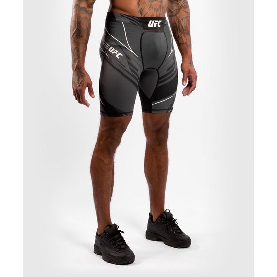 UFC Authentic Fight Night Men's Vale Tudo Shorts - Long Fit, Size: L, Colour: Schwarz, Size: L, 5 image