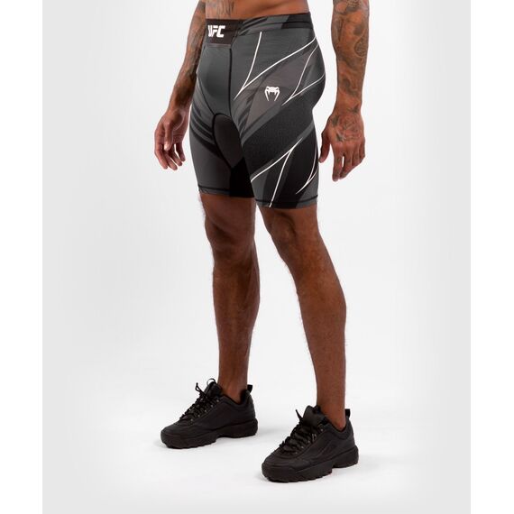 UFC Authentic Fight Night Men's Vale Tudo Shorts - Long Fit, Size: L, Colour: Schwarz, Size: L, 6 image