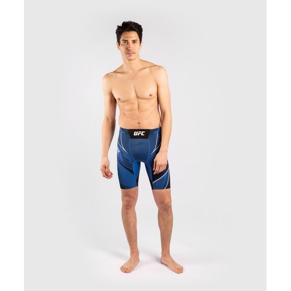 Short de Vale tudo  UFC Authentic Fight Night - Coupe Longue, Taille: L, Couleur: Bleu, Taille ne pas utiliser: L, 2 image