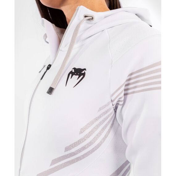 UFC Authentic Fight Night Women's Walkout Hoodie, Colour: Weiss, Size: L, 4 image