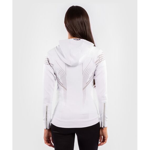 UFC Authentic Fight Night Women's Walkout Hoodie, Colour: Weiss, Size: L, 7 image
