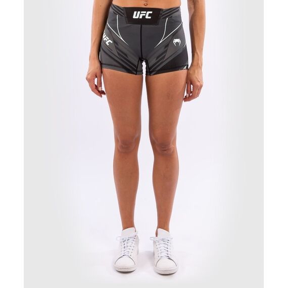 UFC Authentic Fight Night Women's Vale Tudo Shorts - Short Fit, Colour: Schwarz, Size: S