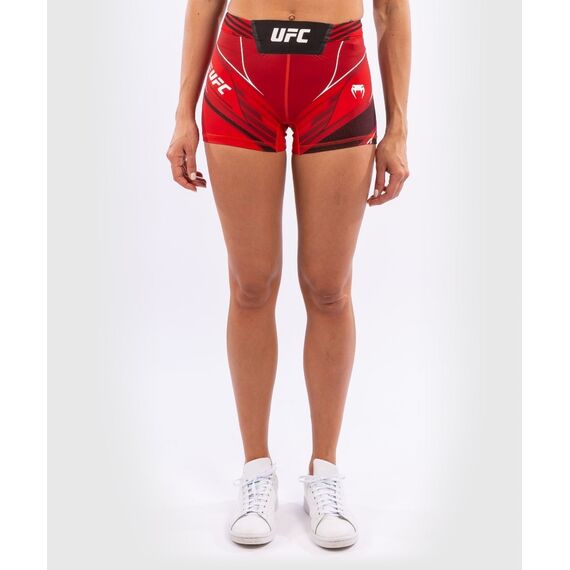 UFC Authentic Fight Night  Vale Tudo Shorts - Kurzer Schnitt, Farbe: Rot, Grösse : M