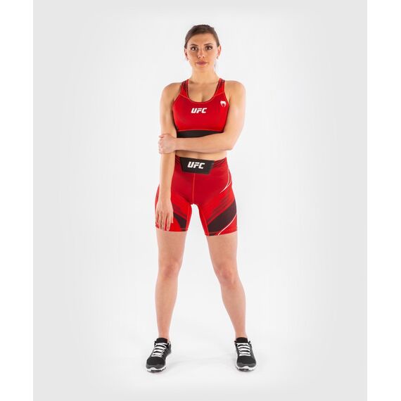 Short de Vale tudo  UFC Authentic Fight Night - Coupe Longue, Couleur: Rouge, Taille ne pas utiliser: L, 3 image