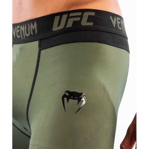 UFC Authentic Fight Week Men's Performance Tight, Size: M, Colour: Khaki, Size: M, 2 image