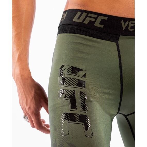 UFC Authentic Fight Week Men's Performance Tight, Size: M, Colour: Khaki, Size: M, 8 image