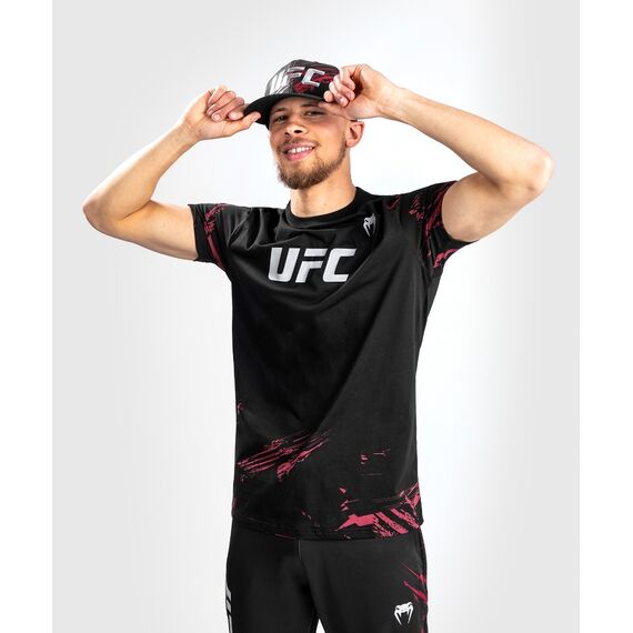 UFC Authentic Fight Week 2.0 T-Shirt - T-shirt à manches courtess, Taille: S, Couleur: Noir